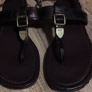 Coach flat sandals